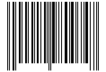 Number 10980074 Barcode