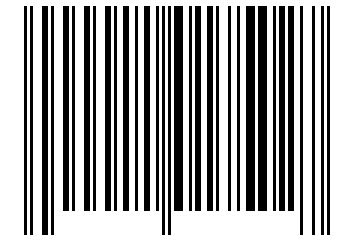 Number 11017502 Barcode