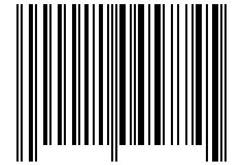 Number 11045774 Barcode