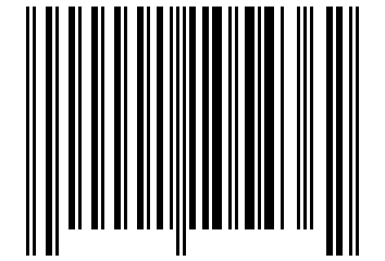 Number 1105436 Barcode