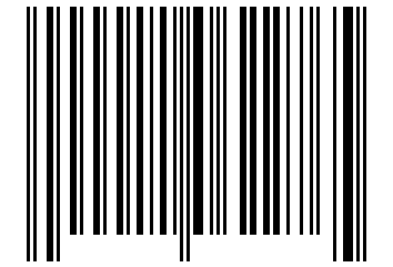 Number 11062276 Barcode