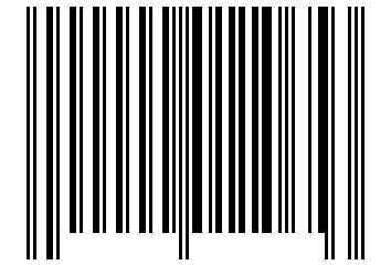 Number 11065 Barcode