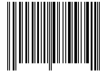 Number 11075584 Barcode