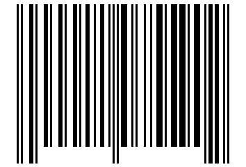 Number 11075590 Barcode