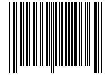 Number 11076 Barcode