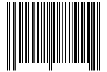 Number 11087555 Barcode