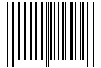 Number 11089562 Barcode