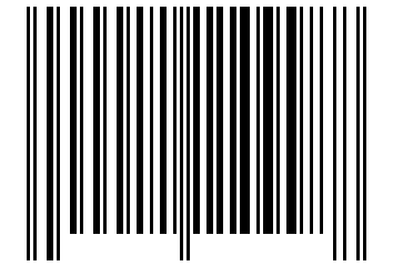 Number 11110998 Barcode