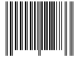 Number 1112733 Barcode
