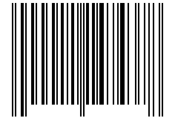 Number 11147437 Barcode
