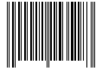 Number 11153518 Barcode