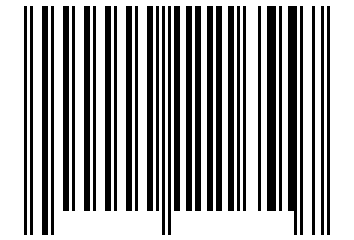 Number 111655 Barcode