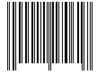 Number 11170617 Barcode