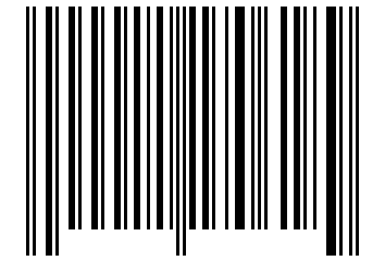 Number 11170618 Barcode