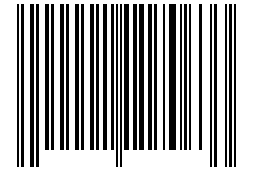 Number 1117063 Barcode