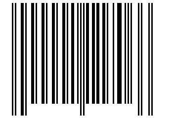 Number 1117066 Barcode