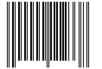 Number 112338 Barcode