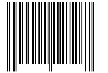 Number 1127287 Barcode