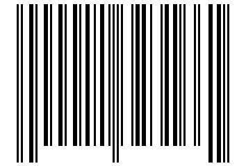 Number 11323166 Barcode
