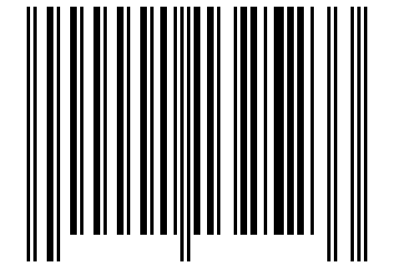 Number 1132523 Barcode