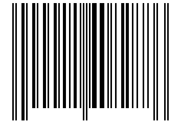 Number 11408288 Barcode
