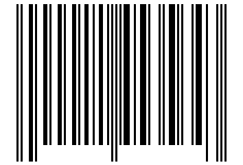 Number 11453564 Barcode