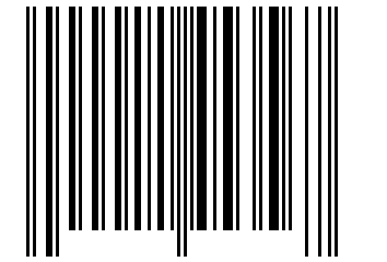 Number 11453567 Barcode