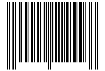 Number 114558 Barcode