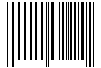 Number 11470204 Barcode