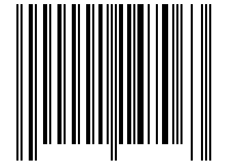 Number 1147063 Barcode