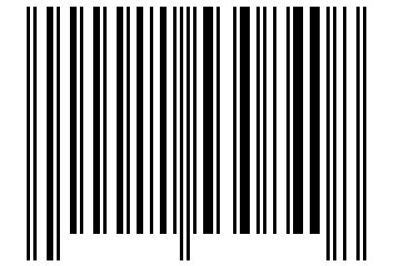 Number 11530840 Barcode