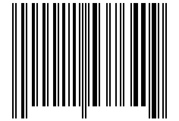 Number 11537640 Barcode