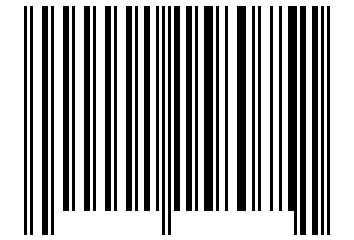 Number 1158075 Barcode