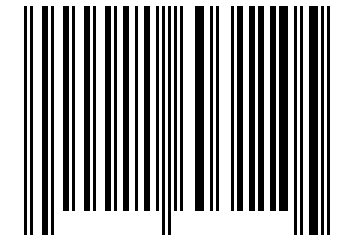 Number 11603110 Barcode
