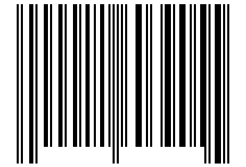 Number 11603905 Barcode