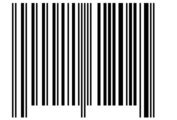 Number 11612025 Barcode