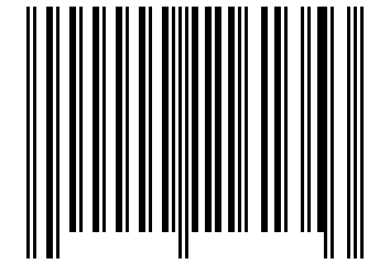 Number 116135 Barcode