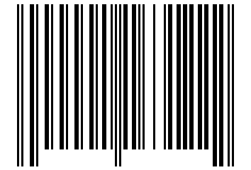 Number 1163122 Barcode