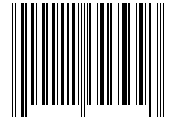 Number 11646539 Barcode