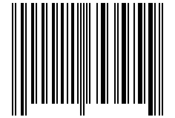 Number 11653579 Barcode