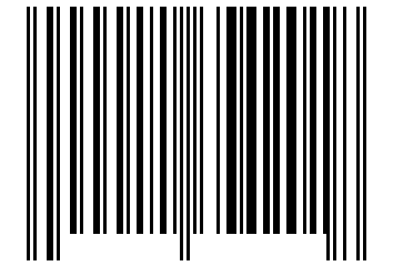 Number 11654201 Barcode