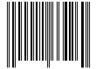 Number 11664260 Barcode