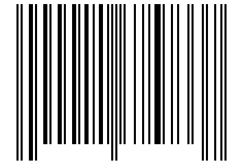 Number 11675733 Barcode