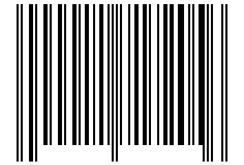 Number 11717205 Barcode