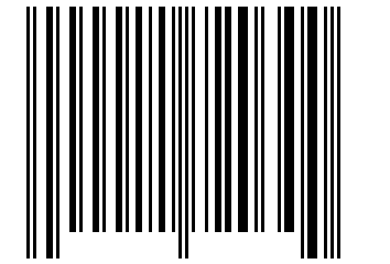 Number 11720300 Barcode