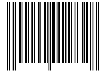 Number 11732 Barcode