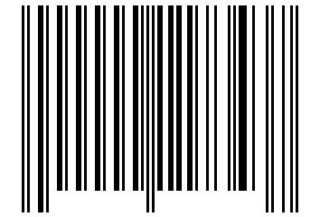 Number 117343 Barcode
