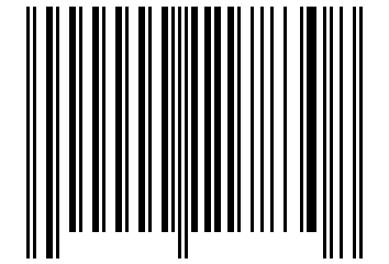 Number 117830 Barcode