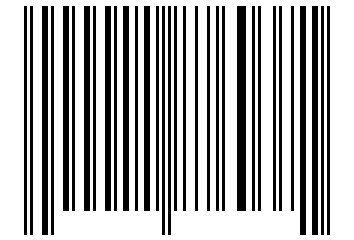Number 11876037 Barcode