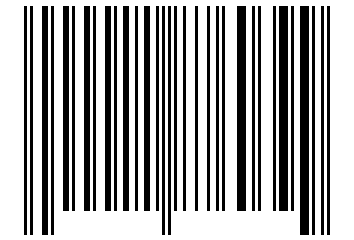 Number 11876039 Barcode
